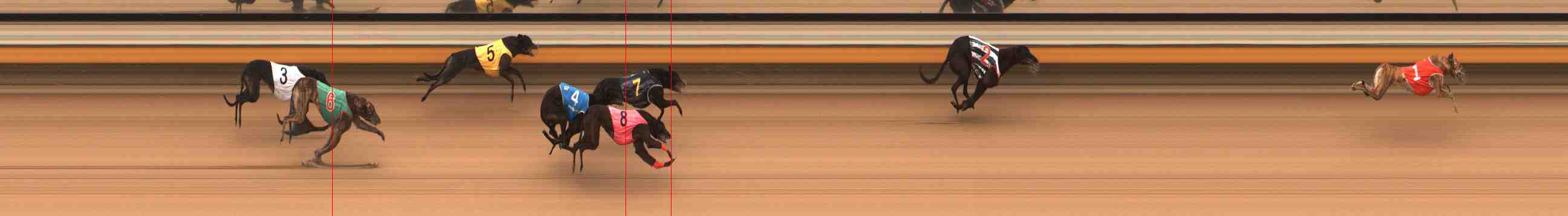 Race result finish photo