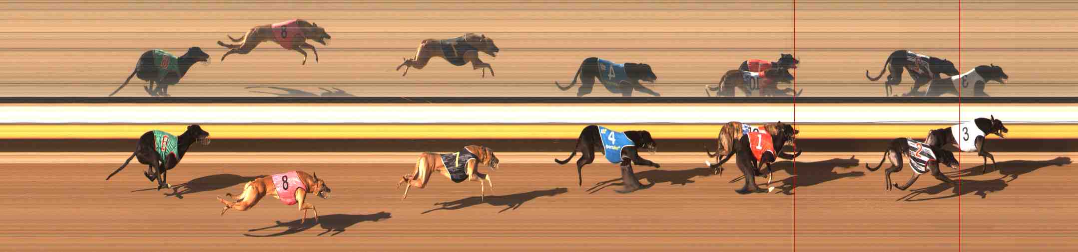 Photo finish for Warrnambool Race 3