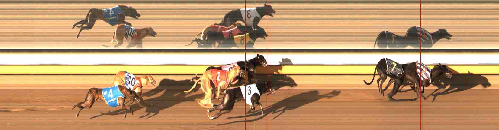 Photo finish for Warrnambool Race 6