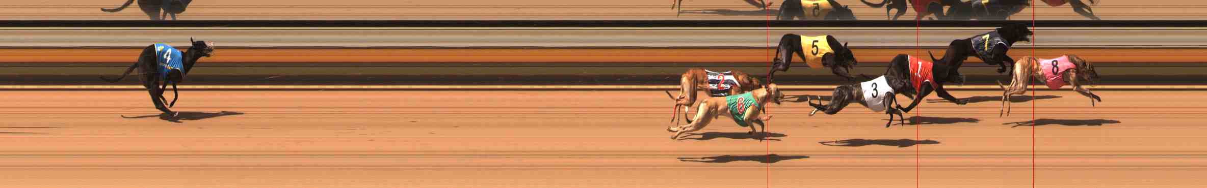 Race result finish photo