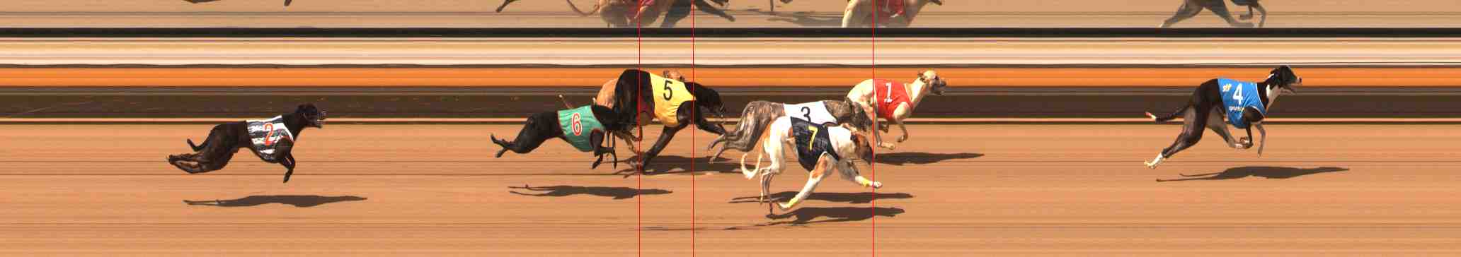 Race result finish photo