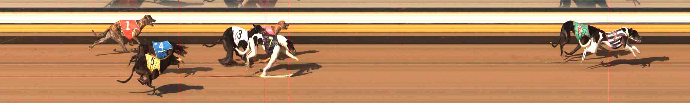 Race result finish photo