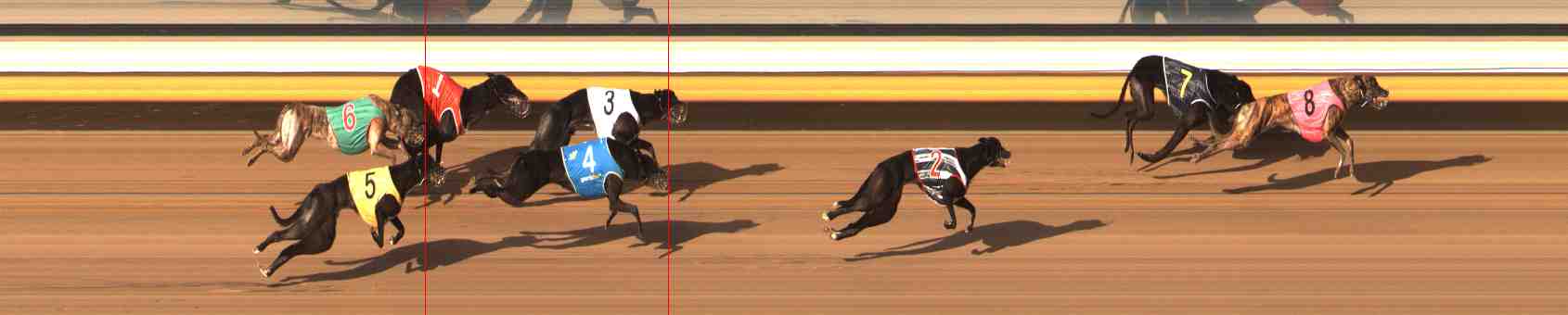 Race result finish photo