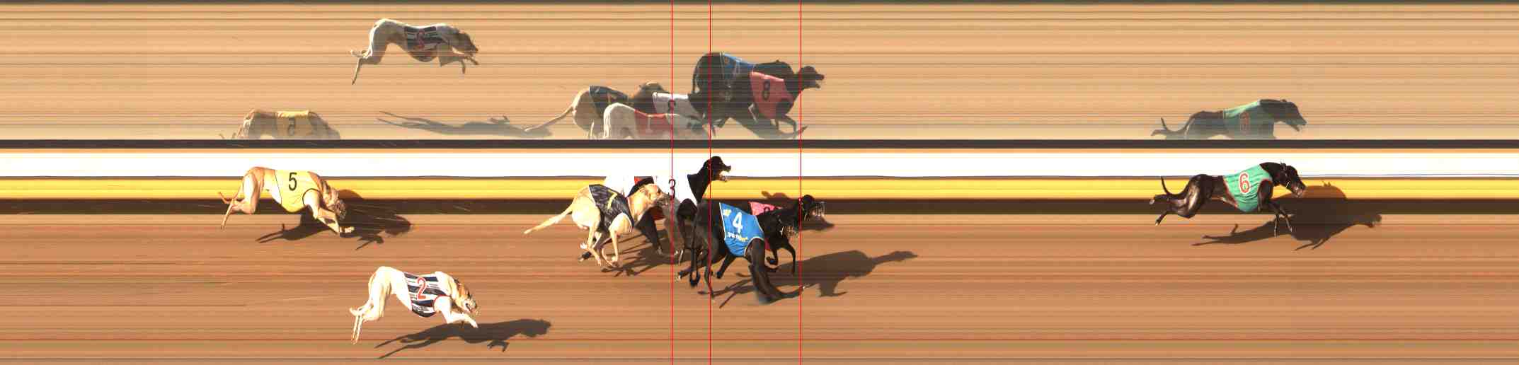 Race result finish photo