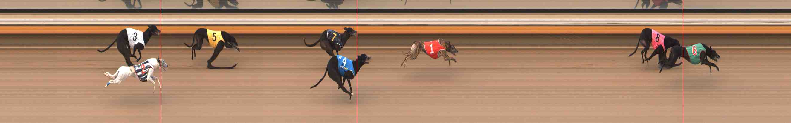 Race result finish photo