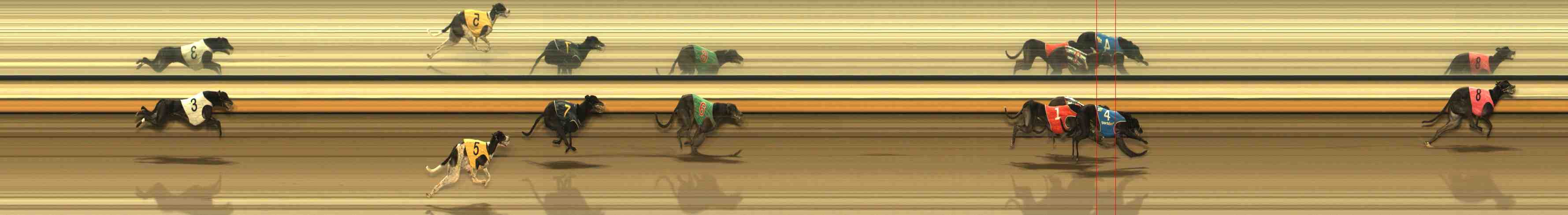 Race result finish photo