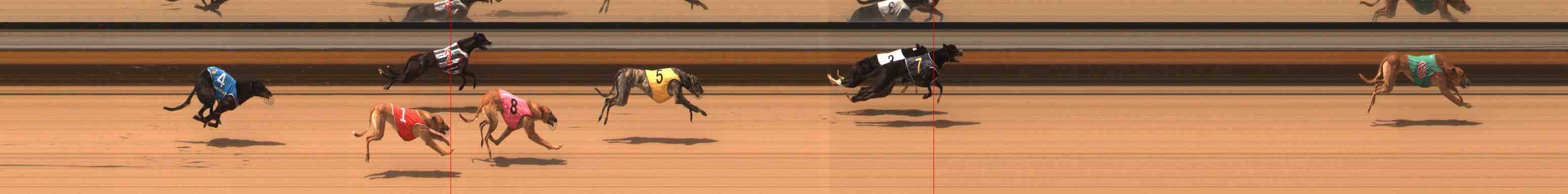 Race result finish photo