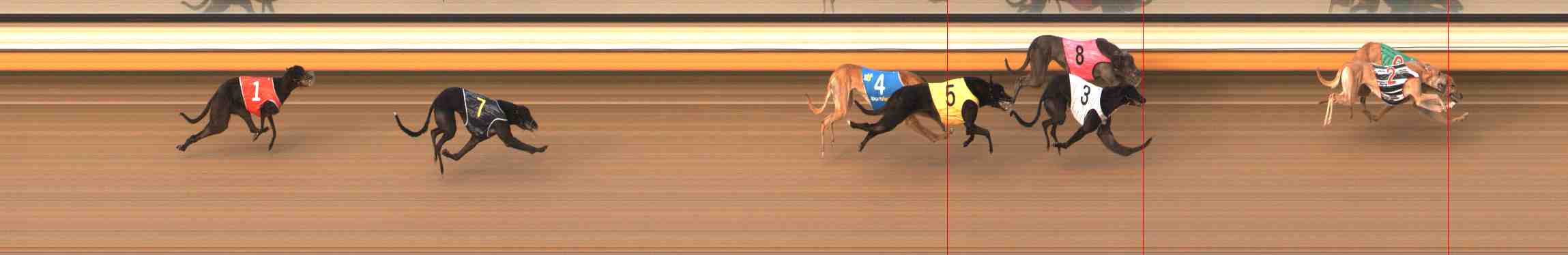 Race result finish photo