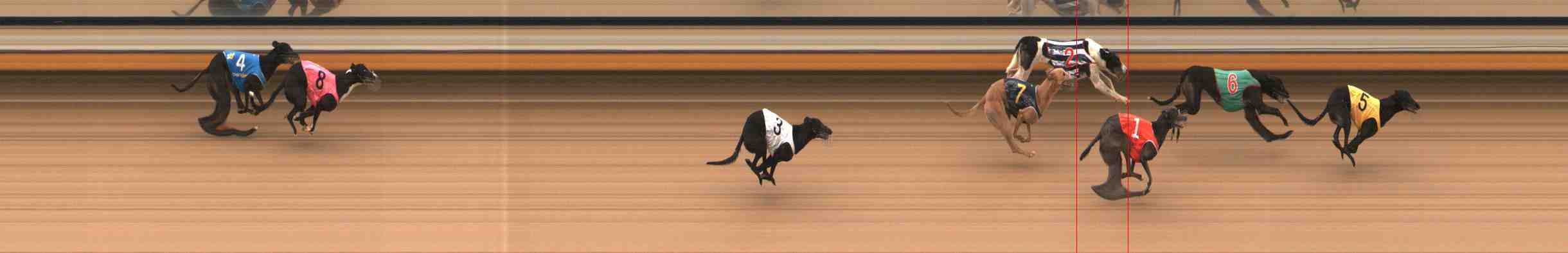 Race result finish photo