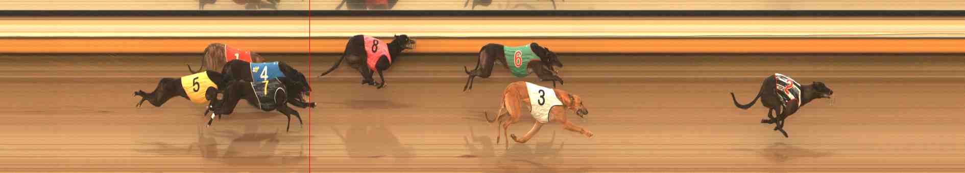 Race result finish photo