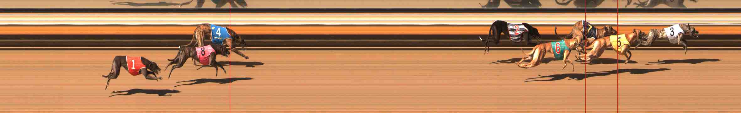 Race result finish photo