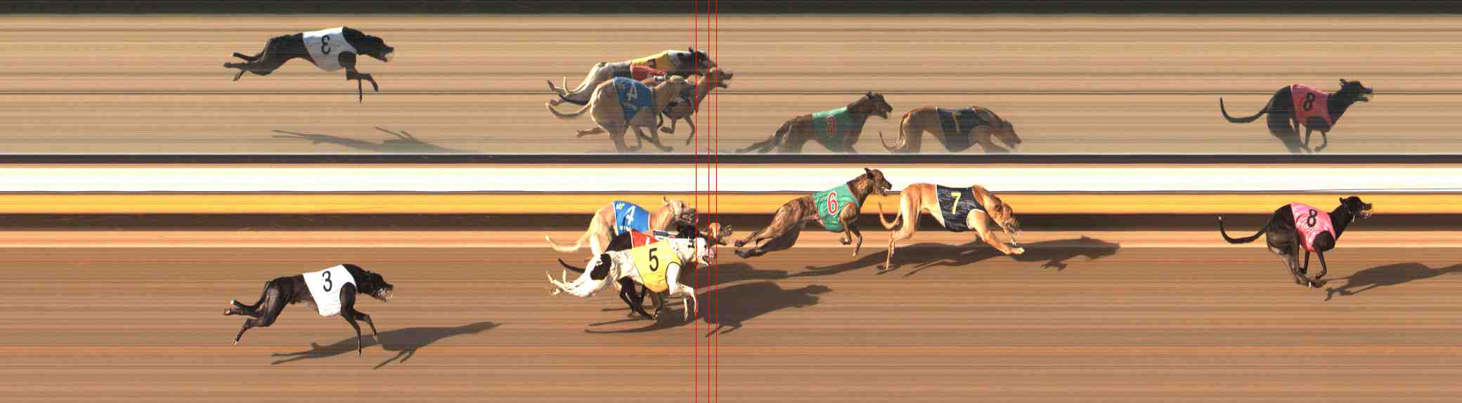 Photo finish for Warrnambool Race 5