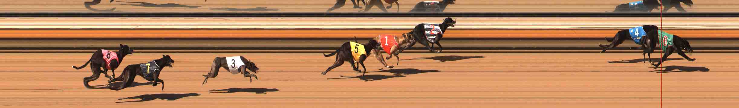 Race result finish photo