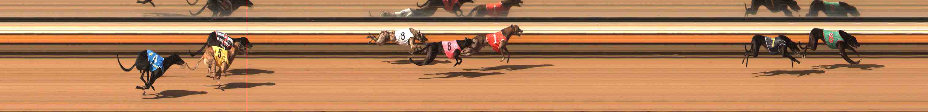 Race result finish photo