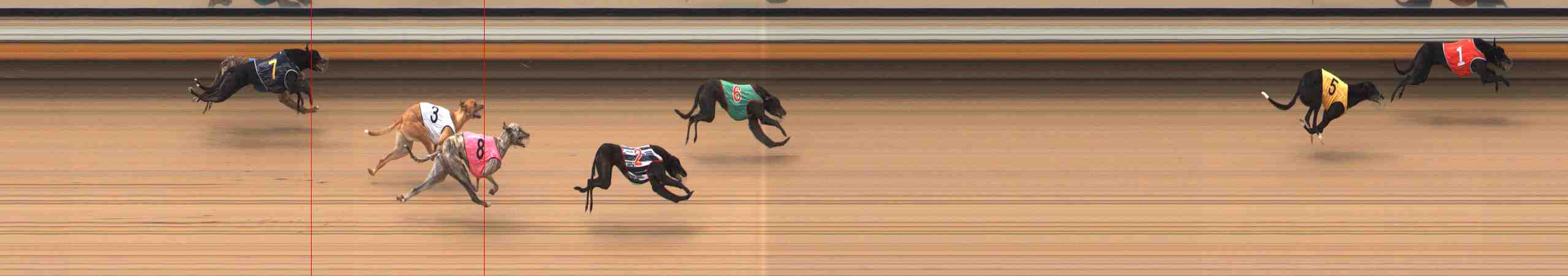 Race result finish photo