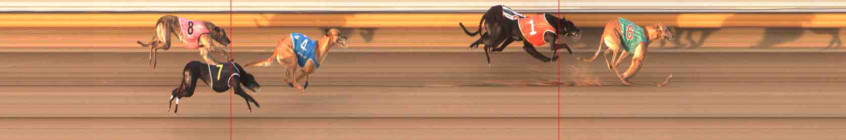 Photo finish for Warrnambool Race 12