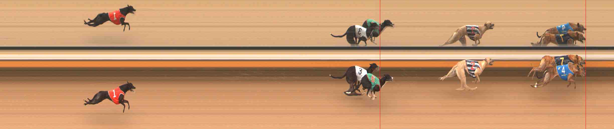 Photo finish for Warrnambool Race 3