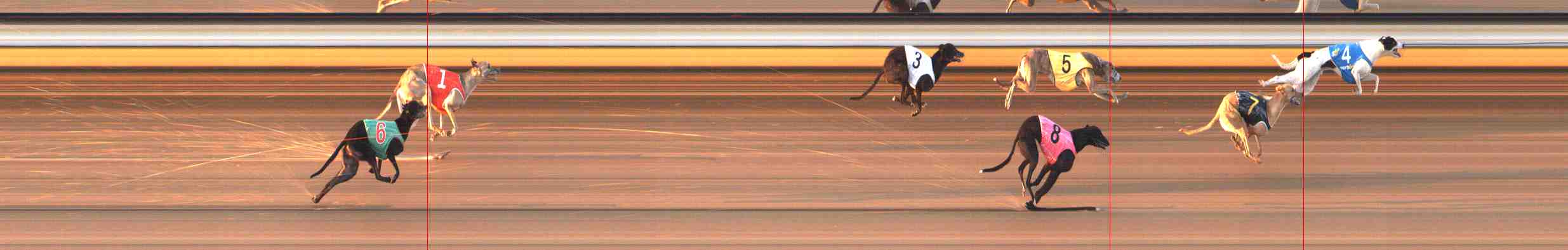 Photo finish for Warrnambool Race 7